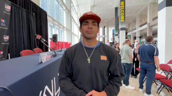 Zahid Valencia's Thoughts The Day Before Kyle Dake Showdown