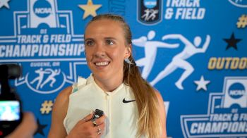 Lexy Halladay-Lowry After Qualifying for NCAA Women's Steeplechase Final