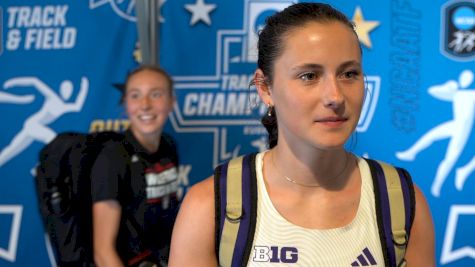 Amanda Moll After Finishing 3rd in the Women's Pole Vault