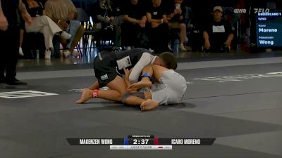 Icaro Moreno Sinks in the D'arce for the Card's First Finish | WNO 28