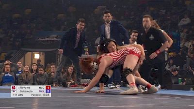 117 lb Final, Yu Sakamoto, McKendree vs Riley Rayome, North Central