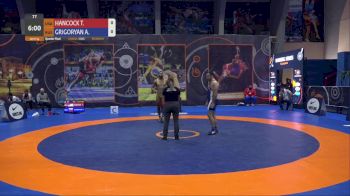 97kg Quarterfinal: G'Angelo Hancock (USA) vs Armen Grigoryan (RUS)