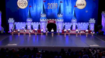 Central Connecticut State University [2019 Division I Pom Semis] UCA & UDA College Cheerleading and Dance Team National Championship