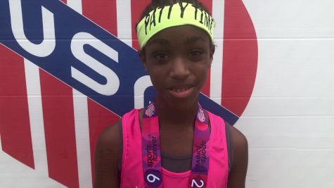 Patricia Barnes places sixth in 11yo G 800
