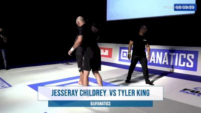Jesseray Childrey vs Tyler King BJJ Fanatics Submission Only Grand Prix