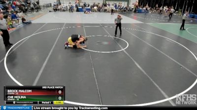 Brock Malcom&nbsp;over&nbsp;Che Molina