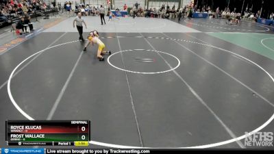 Royce Klucas&nbsp;over&nbsp;Frost Wallace