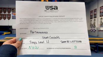 Intensity Athletics - Short Circuits [L1.1 Tiny - PREP] 2021 USA All Star Virtual Championships