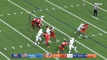 UTPB's Dylan Graham Throws 80-Yard Touchdown