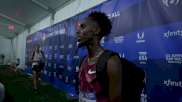 Abdi Nur Briefly Speaks After 5,000m Prelim