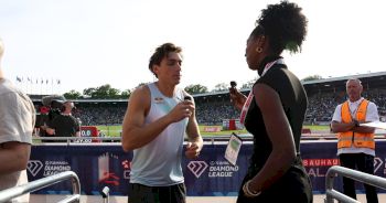 Mondo Duplantis Takes First Loss in Three Years in Stockholm | Diamond League Post-Race Interview