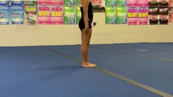 Tamara Scott - Standing Tumbling (Substituted Skill) [Level 2 - Week 4] 2020 Varsity TV Level Legacy Challenge