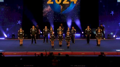 Force Academy Chihuahua - Black Gold (MEX) [2024 L6 International Open Coed Non Tumbling Semis] 2024 The Cheerleading Worlds