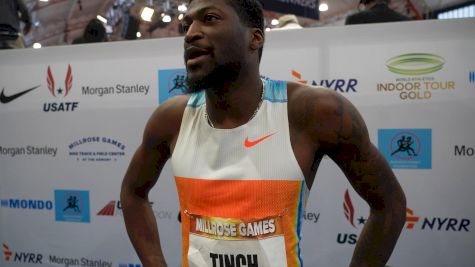 Cordell Tinch Talks About Winning The Millrose Games & Making A Return To The Long Jump This Season