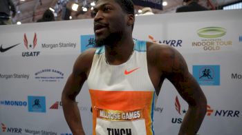Cordell Tinch Talks About Winning The Millrose Games & Making A Return To The Long Jump This Season