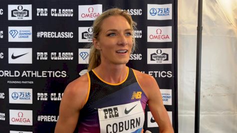 Emma Coburn Places Eighth In Steeplechase