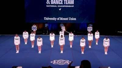 University of Mount Union [2022 Open All Girl Semis] 2022 UCA & UDA College Cheerleading and Dance Team National Championship