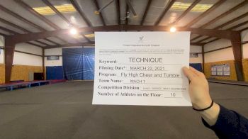 Fly High Cheer and Tumble [L1 Mini - Novice] 2021 Varsity Virtual Competition Series - Prep & Novice II