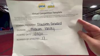 Elizabeth Forward High School [Medium Varsity] 2021 UCA January Virtual Challenge