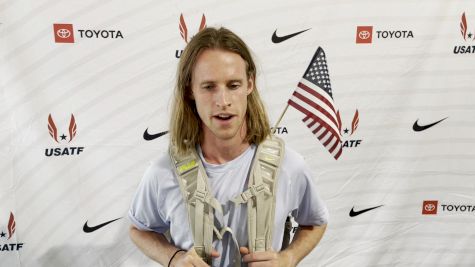 Cole Hocker REACTS To Making Second 1500m U.S. Team