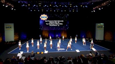East Tennessee State University [2023 All Girl Division I Semis] 2023 UCA & UDA College Cheerleading and Dance Team National Championship