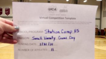 Station Camp High School [Game Day Varsity] 2021 UDA South Spring Virtual Dance Challenge