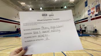 Perry High School [Small Junior Varsity] 2021 UCA January Virtual Challenge