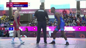 82 kg Round 2 - Spencer Woods, USA vs Jose Mosquera, COL