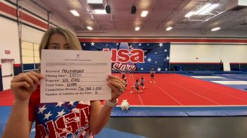USA Starz - Glitter [L1 Mini] 2021 USA All Star Virtual Championships