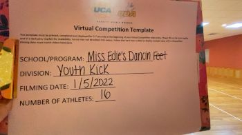 Miss Edie's Dancin Feet - Super Stars(K) [Youth - Kick] 2022 UDA Battle of the Northeast Virtual Dance Challenge