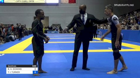 BRIAN H. DICKENS vs THANDI I. TURNER 2021 World IBJJF Jiu-Jitsu No-Gi Championship