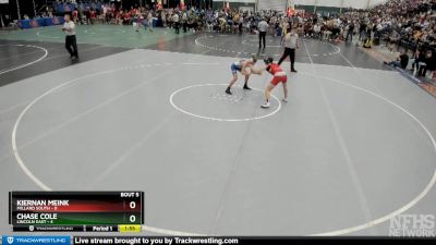 Kiernan Meink&nbsp;over&nbsp;Chase Cole