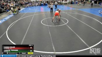 Caden Ickler&nbsp;over&nbsp;Carson Tomasek