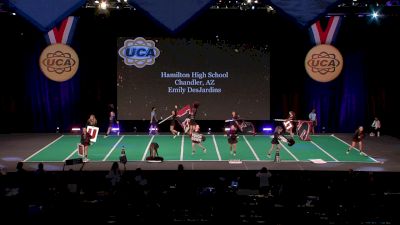 Hamilton High School [2022 Small Varsity Division I Game Day Semis] 2022 UCA National High School Cheerleading Championship