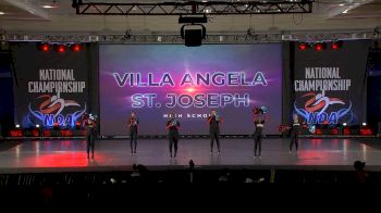 Villa Angela St. Joseph High School [2022 Small Varsity Game Day Prelims] 2022 NDA National Championship
