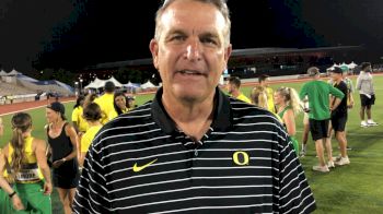 Oregon Throws Coach Brian Blutreich On Podium Finish