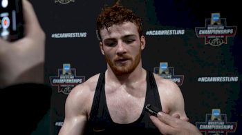Michael Caliendo After Securing Quarterfinal Victory