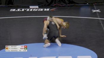 141 lb Quarterfinal, Van Vombaur, Minnesota vs Jesse Mendez, Ohio State