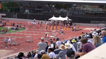 100 Meter Hurdles - University:College Women (Timed Final) Heat 9