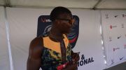 Chris Bailey Overcomes Bad Lane Draw to Advance to 400m Final | Post-Race Interview 2026 USATF