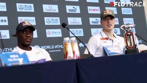 Karsten Warholm | 2025 Shanghai Diamond League Press Conference