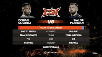 Dorian Olivarez vs Taylor Pearman | CJI 2