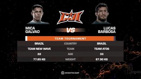 Mica Galvão vs Lucas 'Hulk' Barbosa | CJI 2
