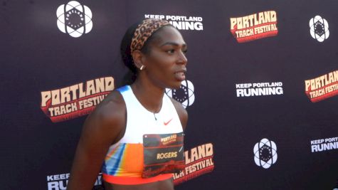 Raevyn Rogers Opens Up About Her Early Season Struggles After 800m Win