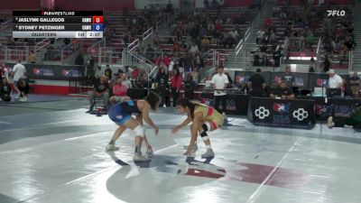 53kg Quarterfinal - Sydney Petzinger, CAWC vs Jaslynn Gallegos, CAWC