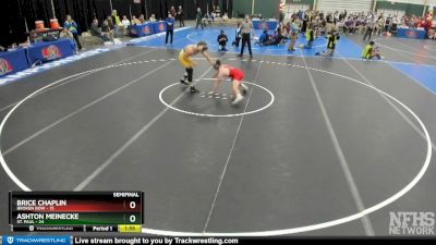 Ashton Meinecke&nbsp;&nbsp;over&nbsp;Brice Chaplin