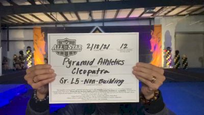 Pyramid Athletics - Cleopatra [L5 Senior - Non-Building] 2021 NCA All-Star Virtual National Championship