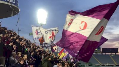 Florence, Italy. 05th Feb, 2023. ACF Fiorentina flag of Artemio