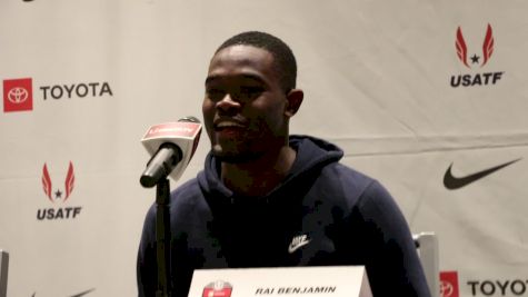 Rai Benjamin Pumped For First U.S. Champs