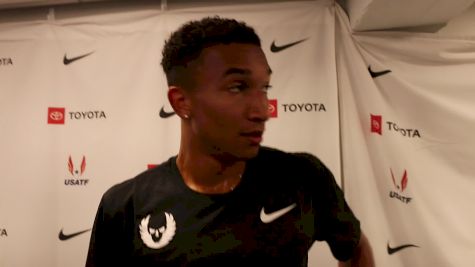 Donavan Brazier Looks Forward To Murphy Match-Up In 800 Final